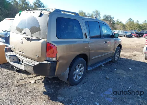 2004 Nissan Pathfinder Armada Le из США, поврежденный, VIN 5N1AA08BX4N712849